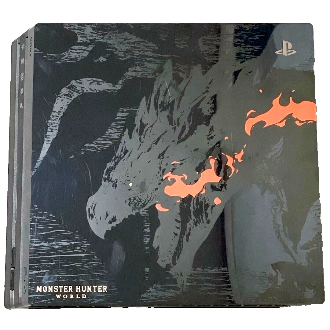 PS4 PlayStation 4 Pro Console System MONSTER HUNTER WORLD PS4 PlayStation 4 Pro Console System MONSTER HUNTER WORLD