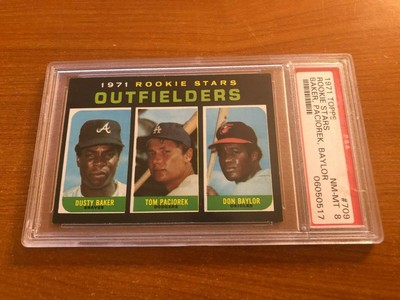 dusty baker rookie year