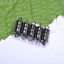 10-conjuntos-De-Prata-Banhado-A-Ouro-Listra-Oval-Fechos-Ganchos-magnetico-poderoso-10X6MM miniatura 11