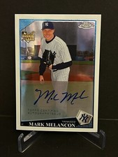 2009 Topps Chrome Mark Melancon Rookie RC Auto Card #NNO