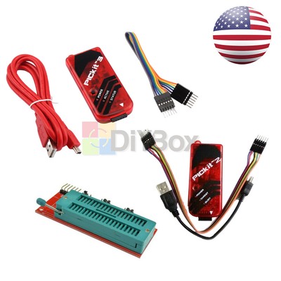 PICkit3 PIC KIT3 PICkit2 PIC KIT2 Debugger Programmer Emulator PIC Controller US