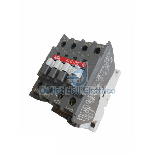ABB A26-30-10 230V/50-60HZ CONTATTORE SERIE A 26A AC3 BOBINA 230VAC