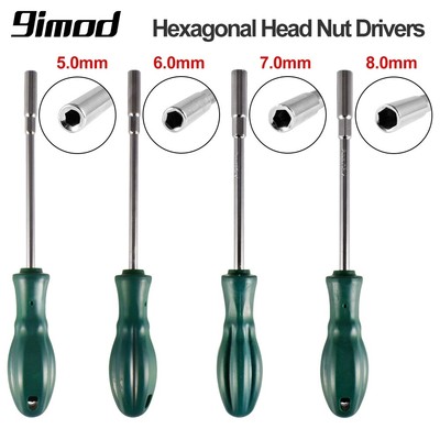 9IMOD RC Sechskant Steckschlüssel 5,0mm 6,0mm 7,0mm 8,0mm Inbus Schraubendreher