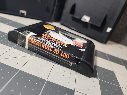Out of This World (Sega Genesis Virgin Games 1994) Authentic Tested Case Game ** - Picture 11 of 13