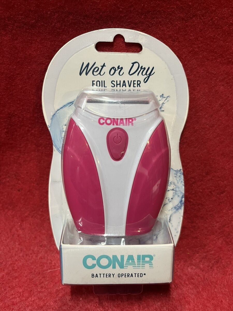 Conair Battery Operated Wet or Dry Foil Shaver NEW | eBay Conair Battery Operated Wet or Dry Foil Shaver NEW | eBay