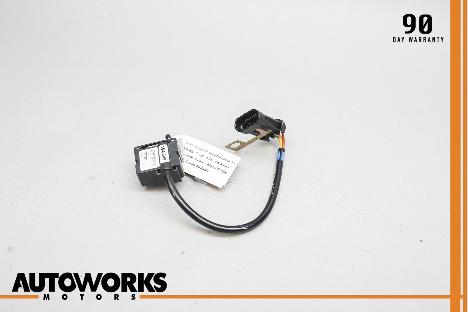 04-19 Maserati GranTurismo Quattroporte M139 Vertical Acceleration Sensor OEM