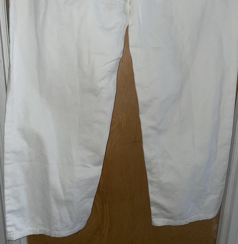 Alani Noelle Future Collective Women MidRise Cutout Waist Strait. Leg Jeans Sz10 - Picture 11 of 20
