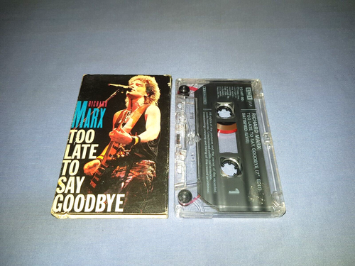 RICHARD MARX TOO LATE TO SAY GOODBYE CASSETTE TAPE SINGLE