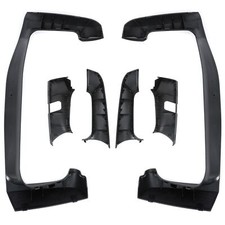 For Volvo Vnl Truck 2004-2023 Pair Front Black Mirror Arm Cover Drivepassenger For Volvo Vnl Truck 2004-2023 Pair Front Black Mirror Arm Cover Drivepassenger