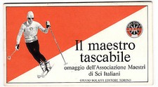 IL MAESTRO TASCABILE ASSOCIAZIONE MAESTRI DI SCI GIULIO BOLAFFI 1974 9-20