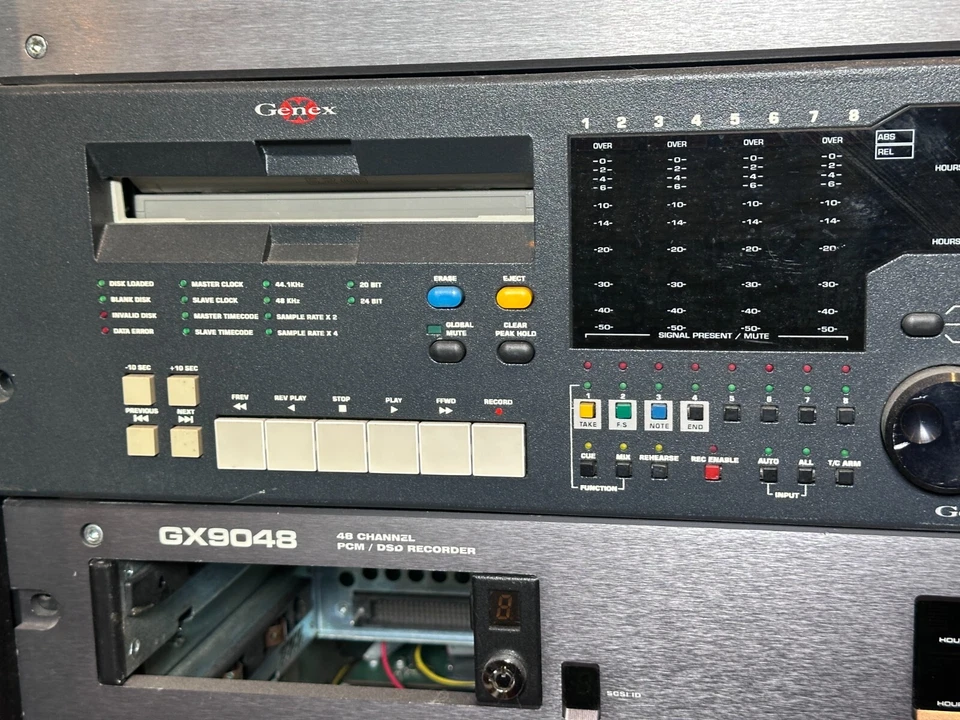 GENEX GX-8500 Master 8-Channel Digital Recorder 24 Bit /192 kHz / DSD - Image 2 of 4