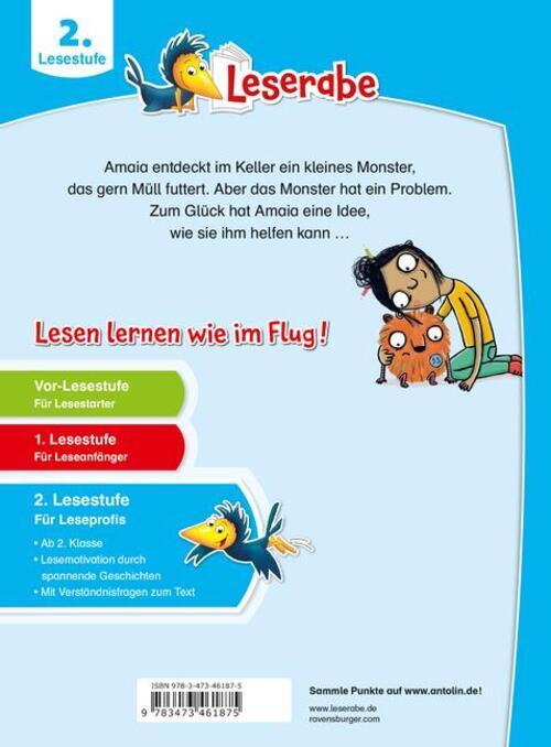 Thumbnail - Das Müllmonster - Leserabe Ab 2. Klasse - Erstlesebuch Für Kinder Ab 7