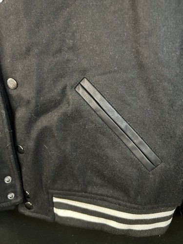 Vintage Havana Jacke Damen Gr. L schwarz Varsity Jacket Bomber - Brooklyn Champs - Bild 2 von 14