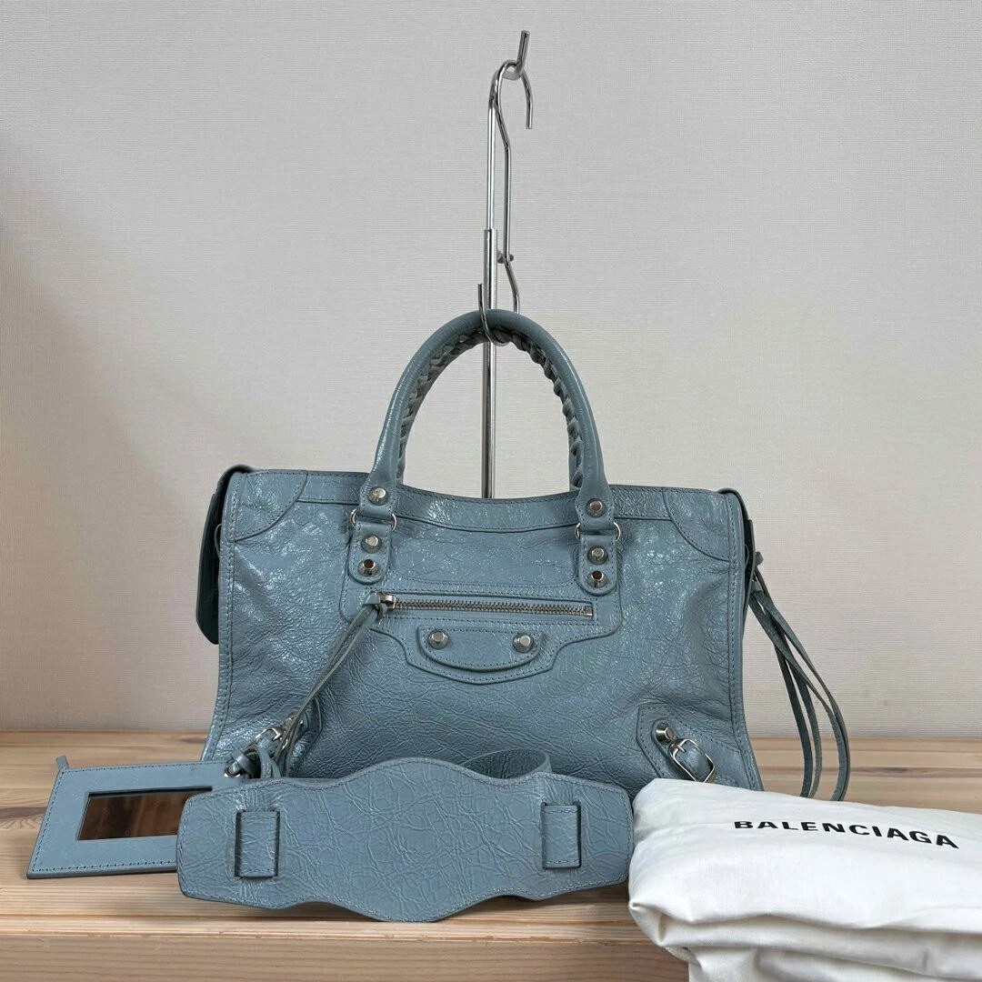 Balenciaga Shoulder Bag Blue Bags & Handbags for Women for sale | eBay