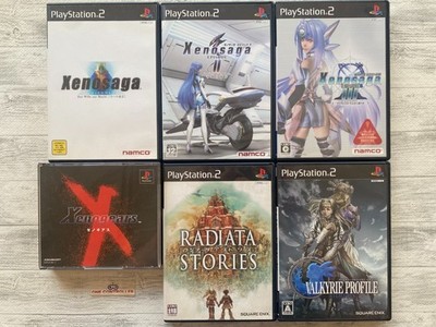 SONY PS 1 2 Xenogears & Xenosaga Episode      & Radiata Stories Valkyrie Profile