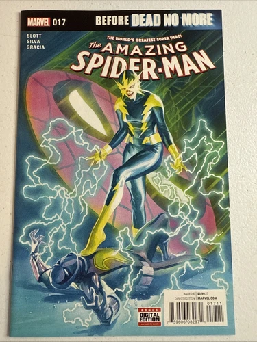 Amazing Spider-Man (2015) # 17 - 1st Francine Fry as Electro, Alex Ross VF/NM