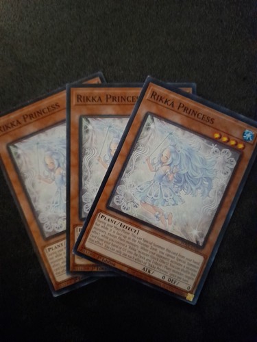 Yu-Gi-Oh! TCG Rikka Princess POTE-EN027 Power of the Elements 1st Edition N/M x3