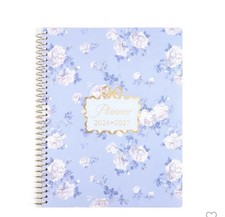 LoveShackFancy x Target - Yoobi Everblooming Rosettes PLANNER - Whisper Blue