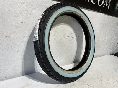 ハーレー　タイヤ　100/90 - 19 57H Dunlop D401 Harley Davidson 100/90-19 57H Wide Whitewall Front
