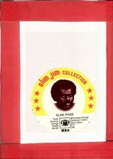 1978 Slim Jim Alan Page EX/NM ID:70481