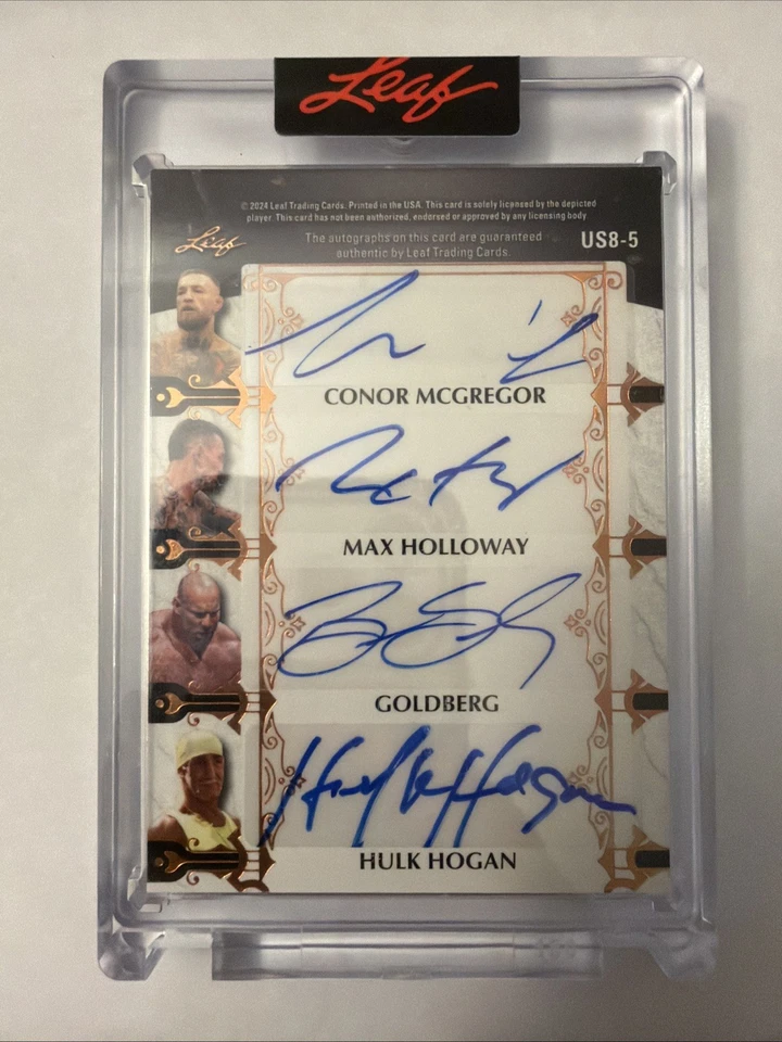 2024 Leaf Ultimate Sports Signatures US8-5 - Image 2 of 2