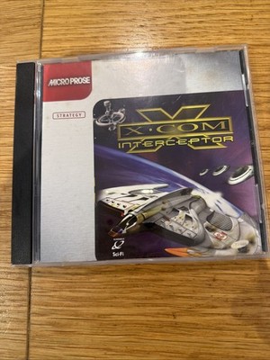 X-COM Interceptor PC Spiel CD-ROM (1998) MicroProse Retro Sci-Fi Strategie Juwel