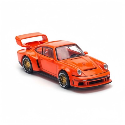 Pop Race Porsche Singer DLS Turbo Study Orange 1:64 PR640131 | eBay