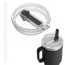 Straw Lid for YETI Rambler 30/32 oz Tumbler,tumbler lid, Shatter-Proof Dishwa...