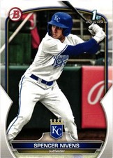 2023 Bowman Draft - Spencer Nivens #BD-93 (RC)