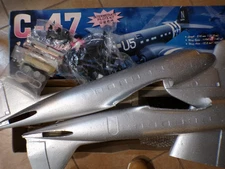 GWS C-47 SKYTRAIN RC MODEL AIRPLANE KIT ARF NIB 47 INCH WINGSPAN