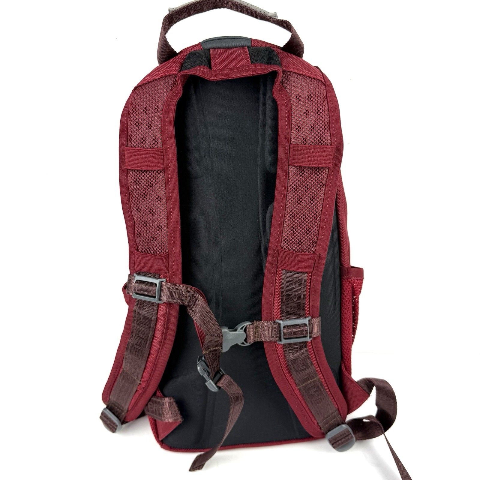 Merrell Backpack Dark Red Canvas Hard Shell Hikin… - image 3