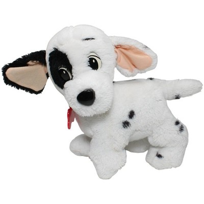 Mattel Hund 101 Dalmatiner Patch Kuscheltier 30 cm Vintage weiß