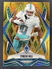 2025 Panini Phoenix Gold /10 Tyreek Hill #43 Miami Dolphins