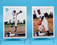 Jackie ROBINSON 2025 Topps Archives SP Image Variation + Base Image