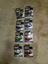 Complete Set of 8 Hot Wheels BMW  1:64 Vehicles