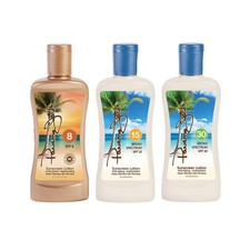 Panama Jack Golden Days Pack - Travel Sunscreen Tanning Lotion SPF 8, 15  30