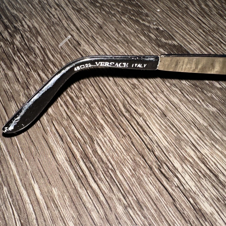 GIANNI VERSACE MOD Medusa Silver Oval Sunglasses Vintage - Image 4 of 4