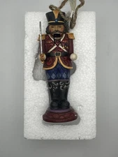 JIM SHORE 2011 NUTCRACKER Soldier hanging Ornament NEW With Tags  5”