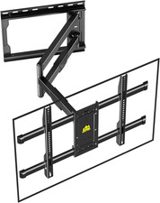 Corner TV Mount Long Arm Tvs Wall Mount for Most 37-75 Inch Flat Curved Tvs, 30