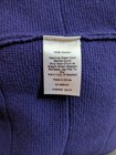 SIZE S TALBOTS Long Sleeve Purple Open Sweater INVPV3967 — photo 3