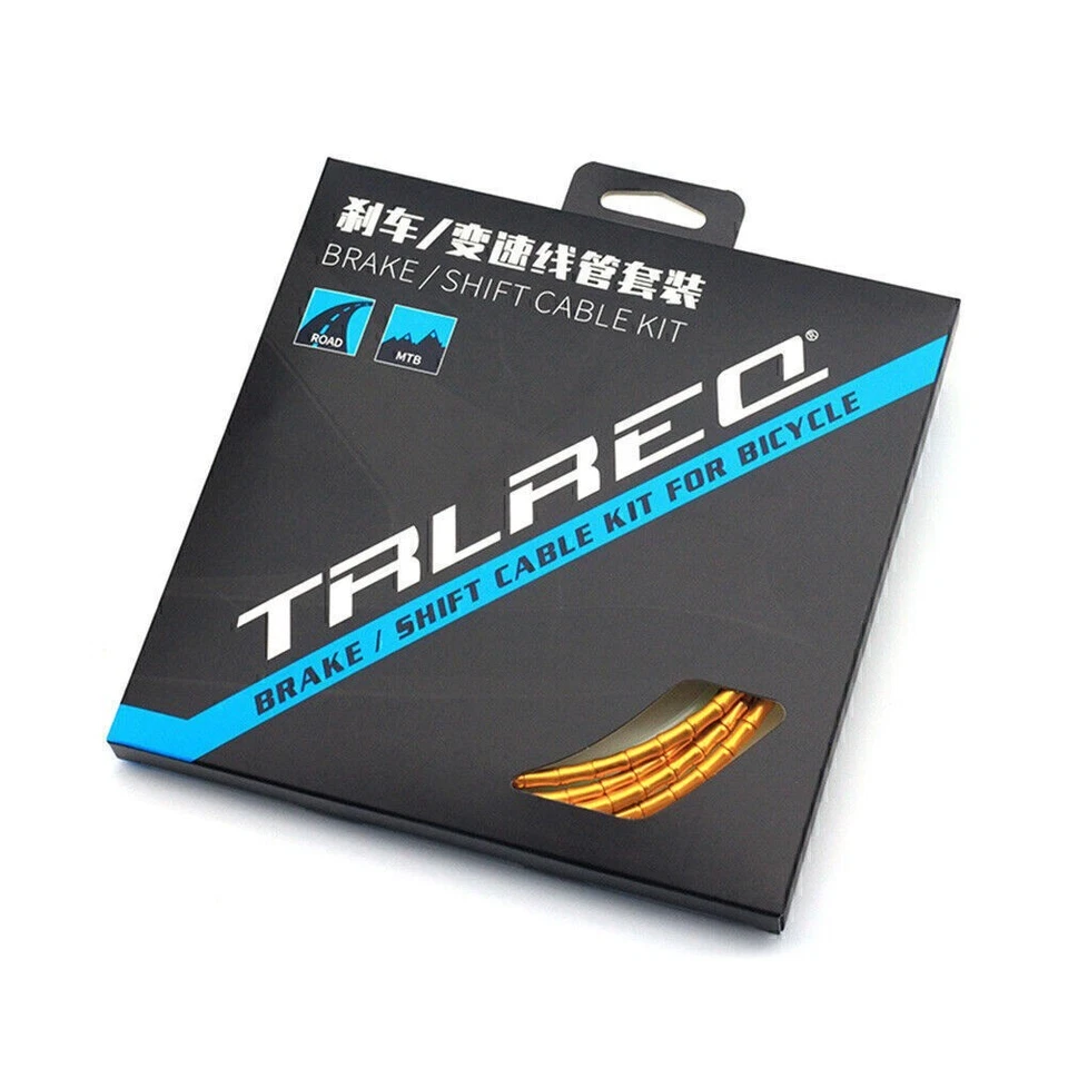 MTB Road Bicycle Brake Housing Bike Brake Cable Set Shift Housing Aluminum Links - Image 2 of 4