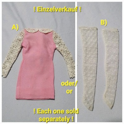 A oder B Francie Dance Party #1257 60er Barbie Kleidung Vintage Fashion Kleid