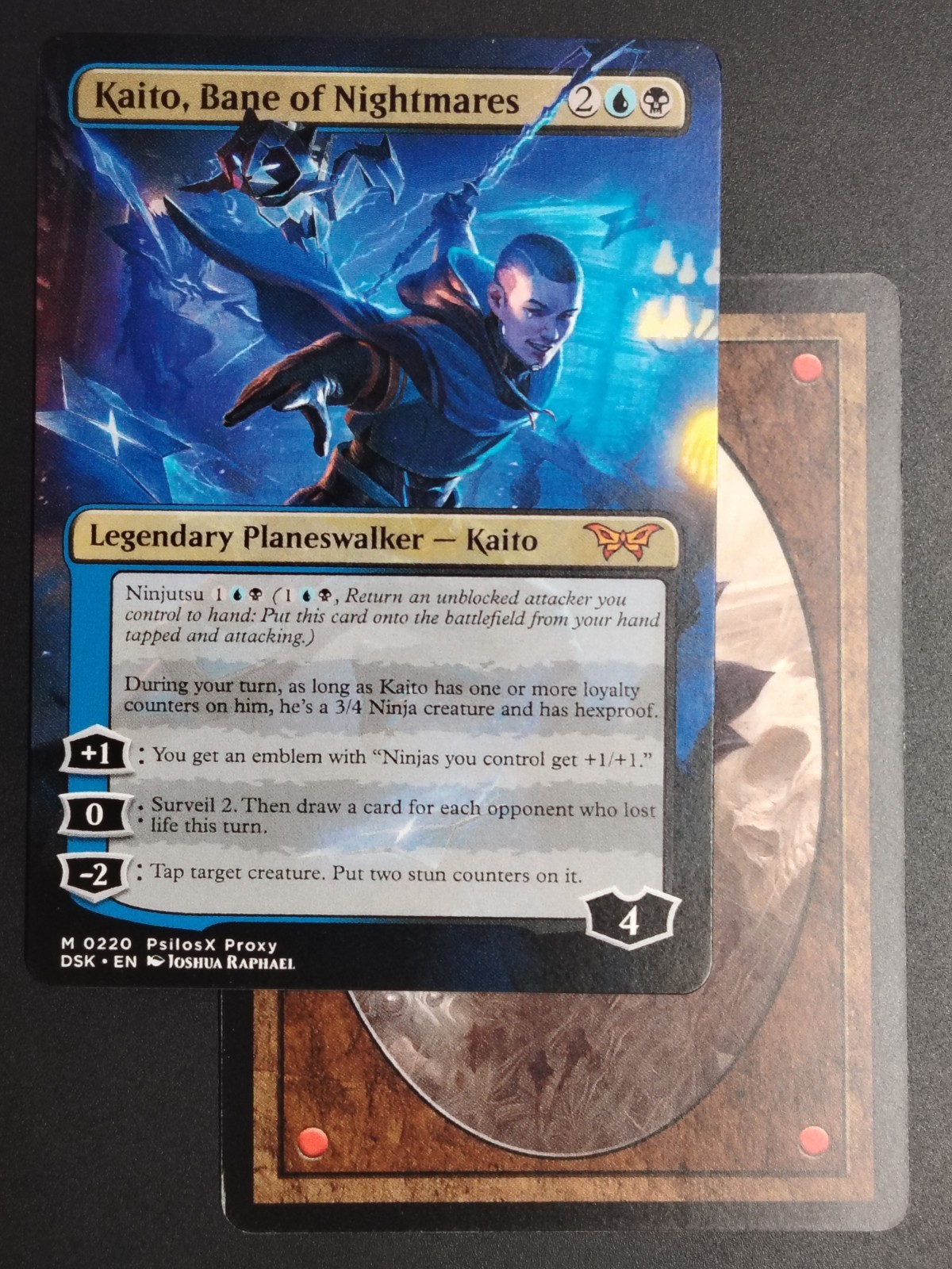 MTG - Kaito, Bane of Nightmares - Magic Card - High Quality