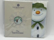 2023 Royal Mint The Snowman Colour 50p Coin Brilliant Uncirculated Sealed 