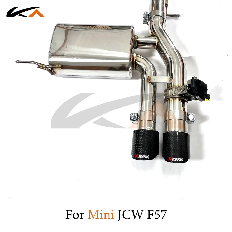 Escape KA Catback para Mini JCW F57 sección trasera acero Foto 4 de 4