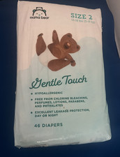 Mama Bear Gentle Touch Diapers Hypoallergenic Size 2 Pack of 46