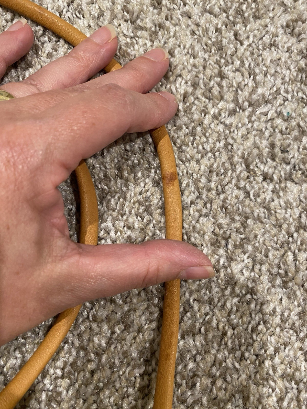 Western Style Drawstring Patchwork Soft Leather C… - image 9