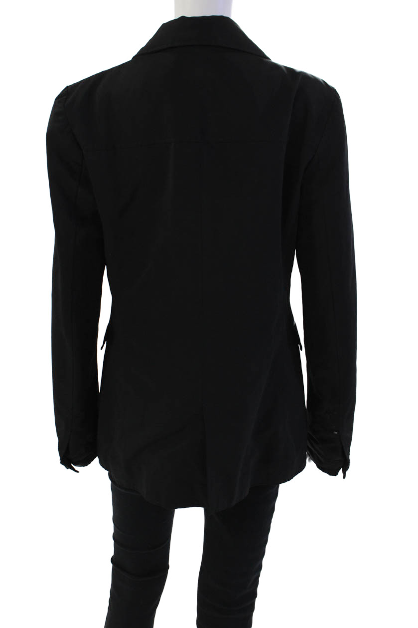 Armani Collezioni Womens Solid Button Down Mid Le… - image 4