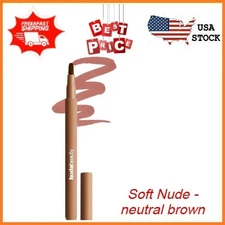HUDA BEAUTY Lip Contour Lip Stain for 12-Hour Wear Soft Nude - neutral brown