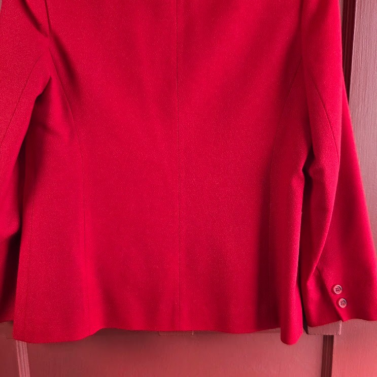 Pendleton Women's Petite Red Button Front Long Sl… - image 5